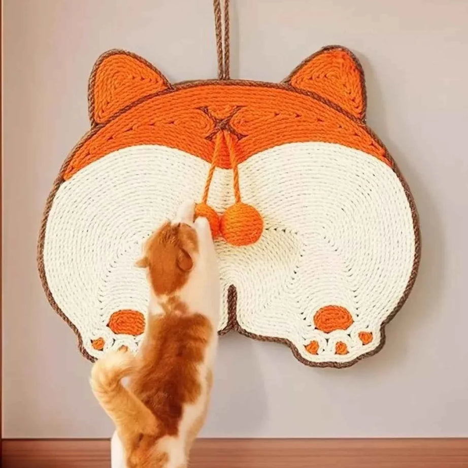 Cat Scratching Post Hanging - Cute Animal Toy Balls