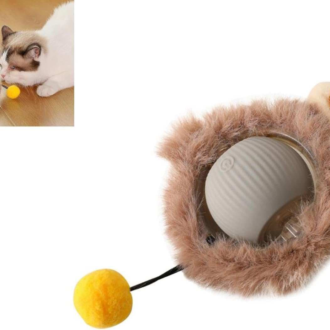 Smart Interactive Rolling Ball - Automatic Pet Toy for Cats & Dogs
