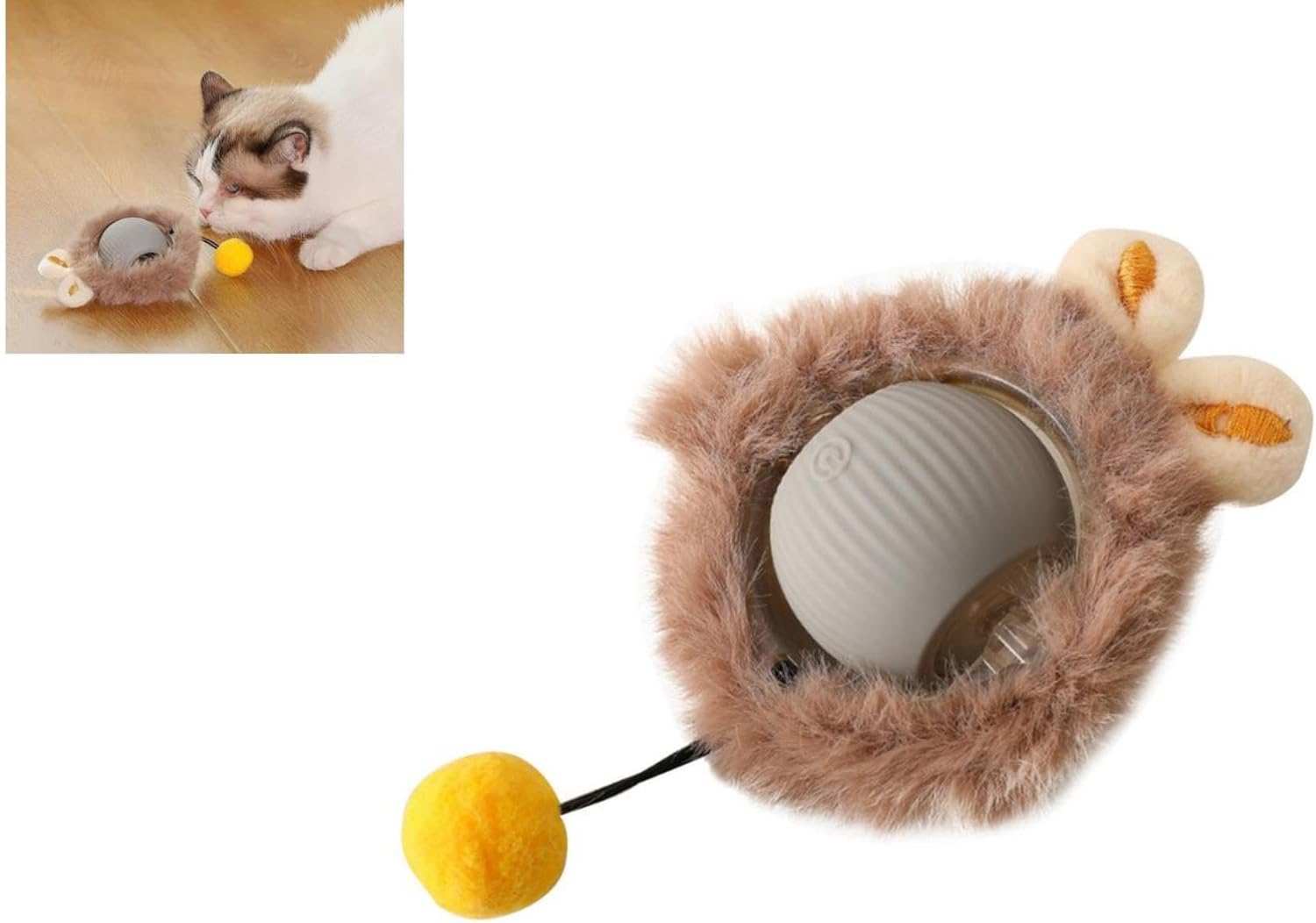 Smart Interactive Rolling Ball - Automatic Pet Toy for Cats & Dogs