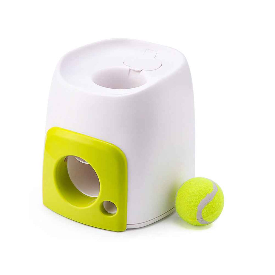 Interactive Smart Dog Feeder & Automatic Ball Launcher Reward Toy