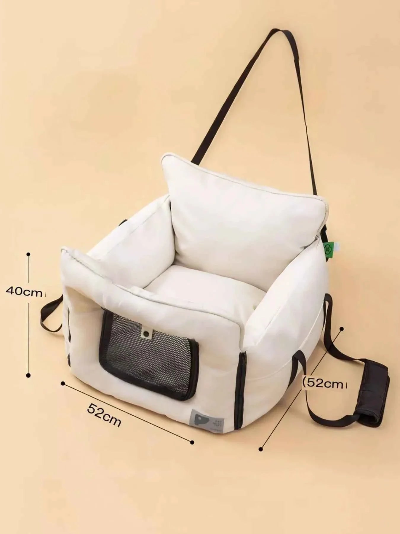 Pet Car Seat Bed - Comfortable & Secure