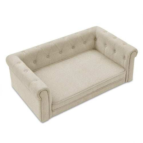 Elegant Rectangular Pet Sofa Bed For Medium And Large Dogs