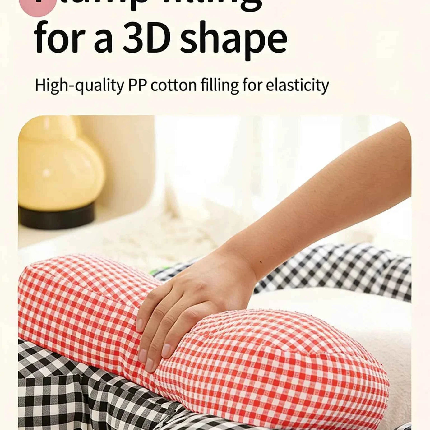 Pet Mat with Bow - Cartoon Plaid Design Bed