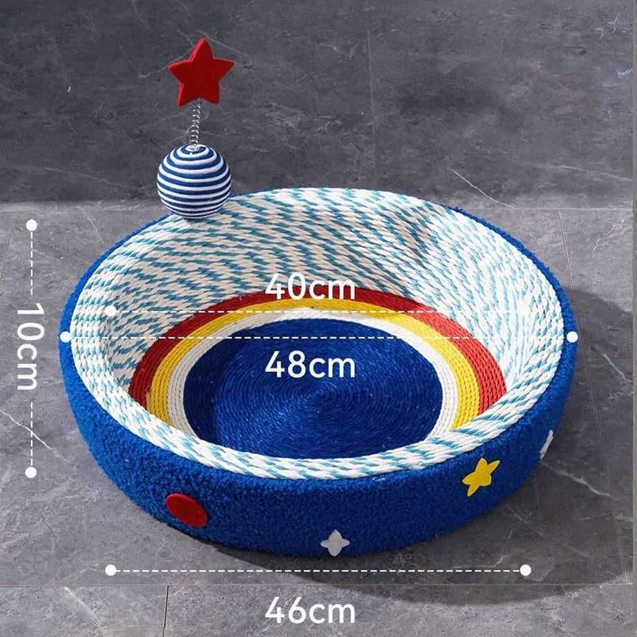 Cat Scratching Pad Round Nest - 5 Styles Lounge and Scratch