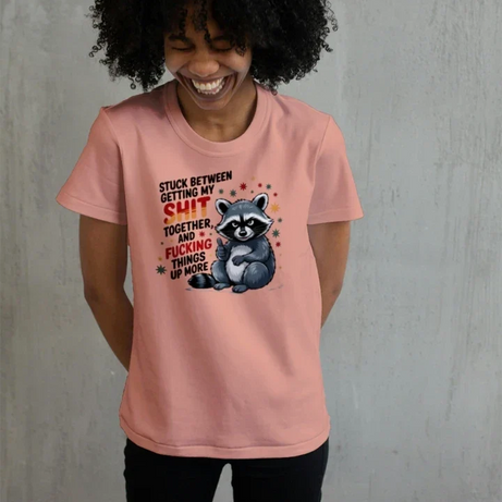 Comfort Colors T-Shirt - Funny Raccoon Saying