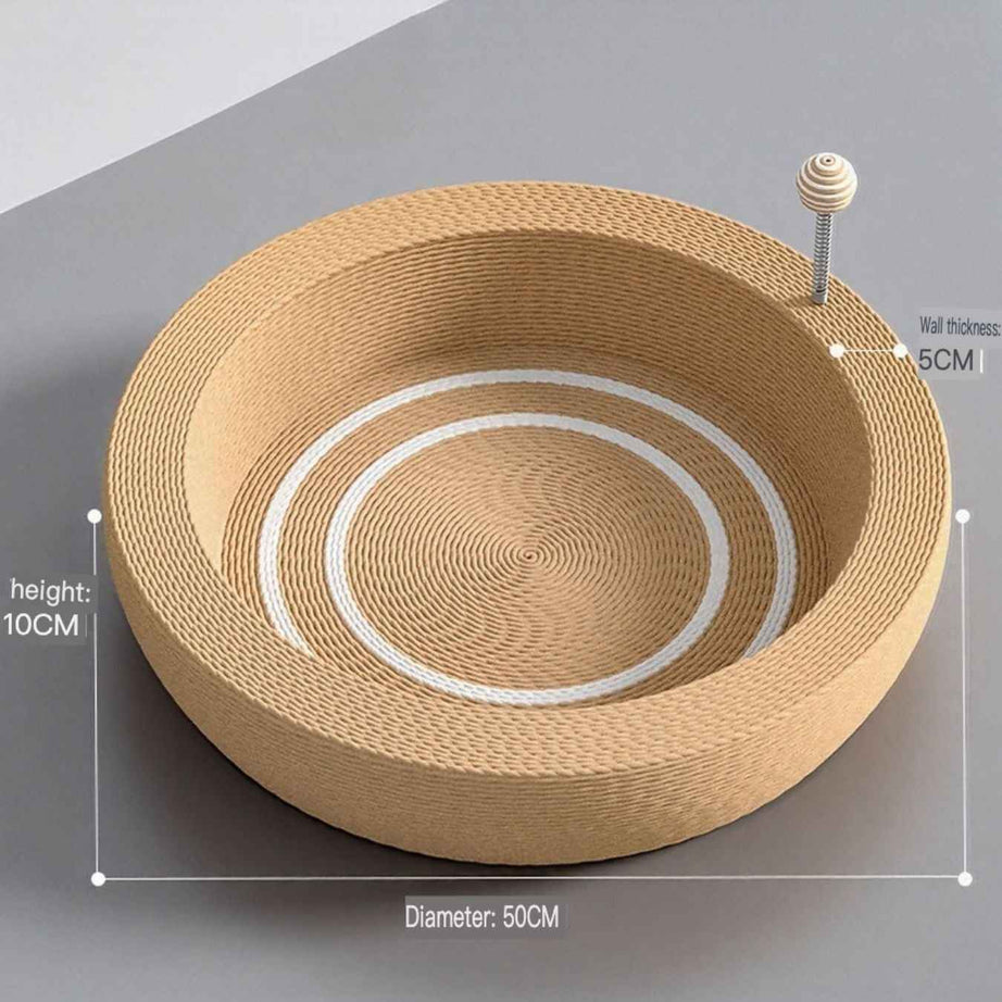 Cat Scratching Pad Round Nest - 5 Styles Lounge and Scratch
