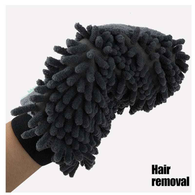Pet Bathing Brush 2-in-1 Dog and Cat Grooming Glove
