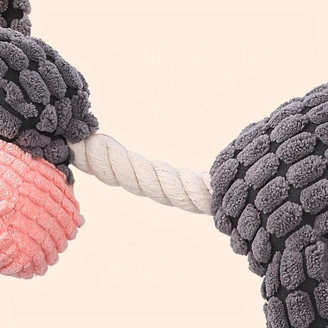 Soft Durable Stuffed Animal Plush Dog Chew Squeaky Toy