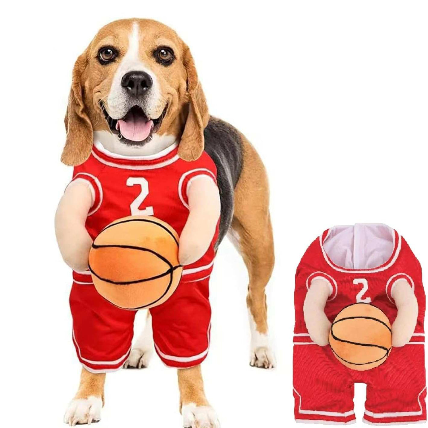 Dog Halloween Costume Basketball Player Jersey