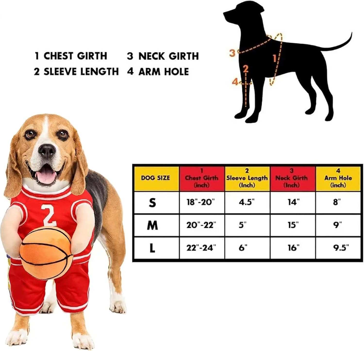 Dog Halloween Costume Basketball Player Jersey