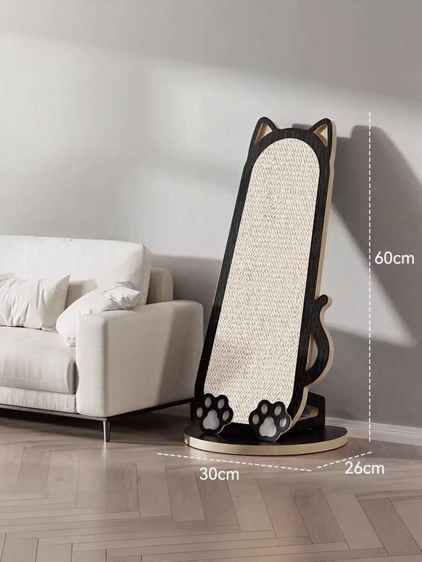 Cat Scratching Post Cat-Shaped - Sisal 8 Style Designs
