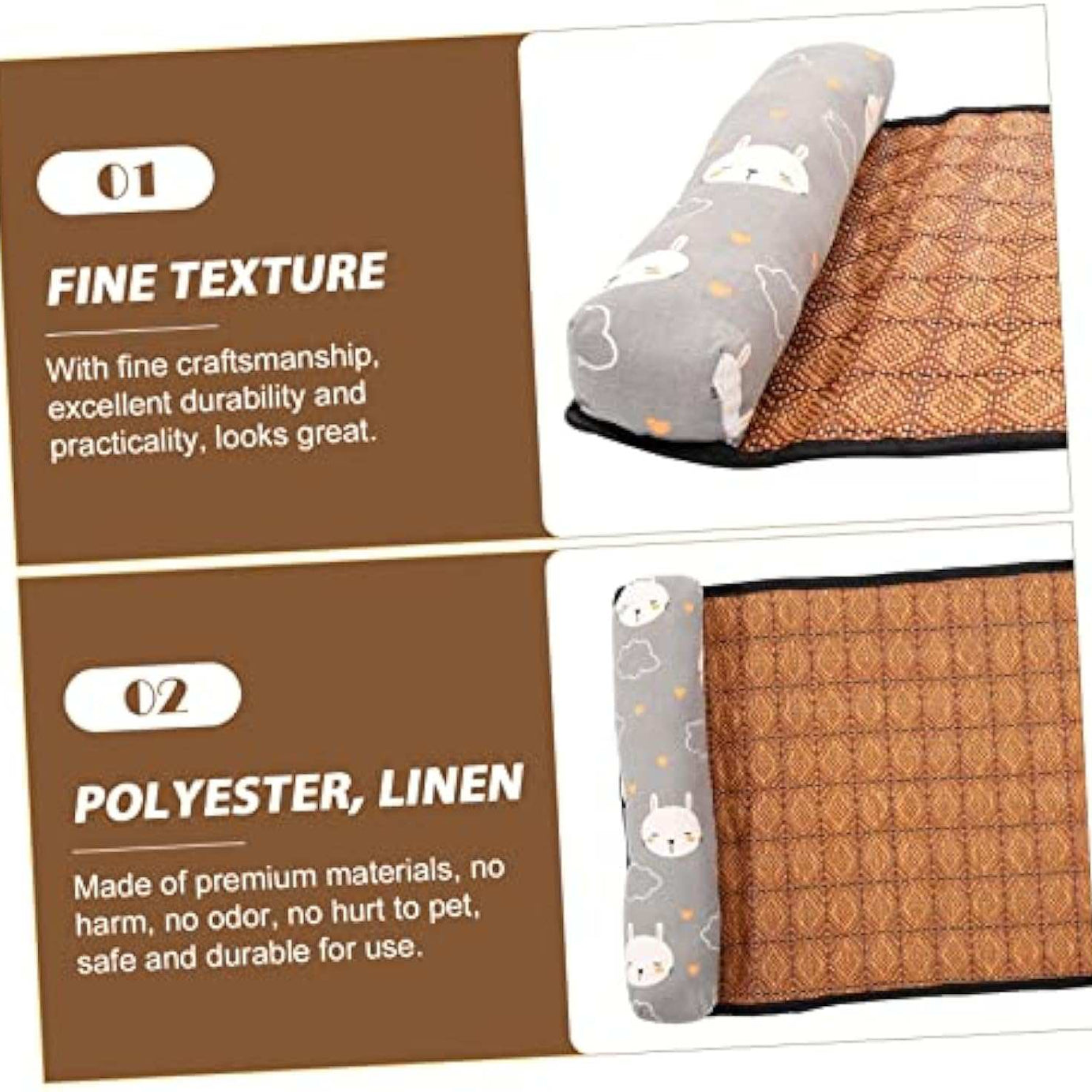 Cooling Mat For Pets - Ice Silk Pad For Cats And Dogs To Beat The Heat In Summer