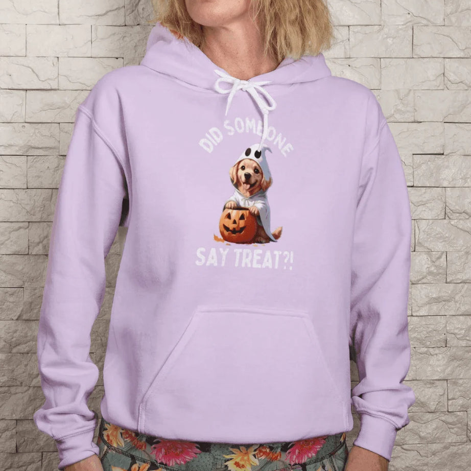 Did Someone Say Treats Hoodie Sweatshirt - Funny Dog Parent Pet Lover Hoodie