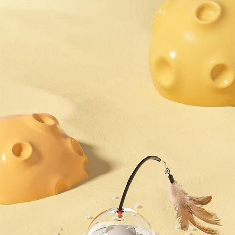 Laser Chase Car - Smart Electric Cat Toy with Auto Pointer