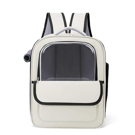 Large Pet Travel Backpack Bag - Wear-resistant with Diaper Storage
