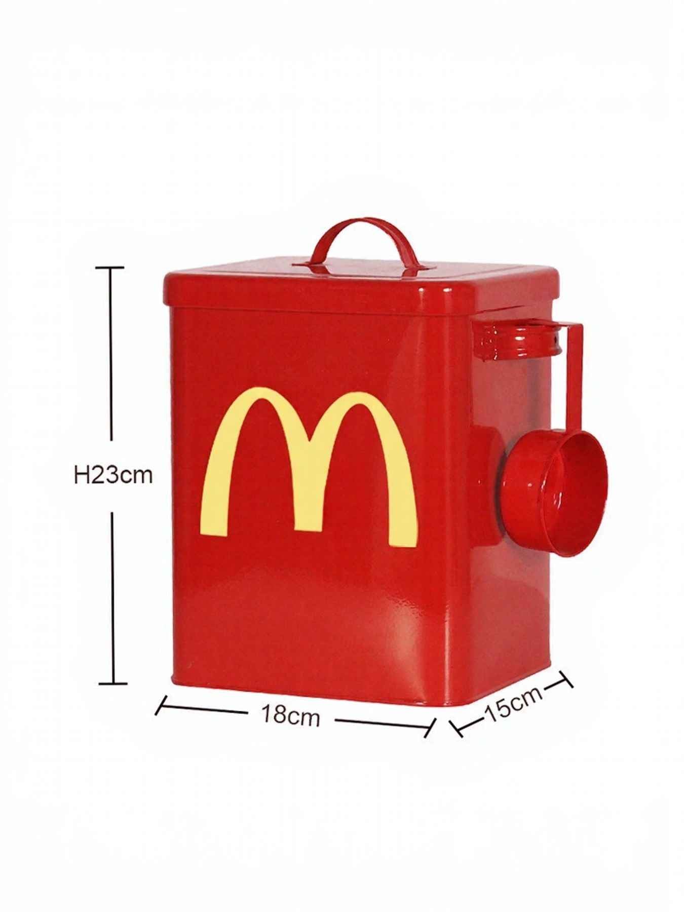 McDonald's Style Pet Food Storage Container - Bowl Sets
