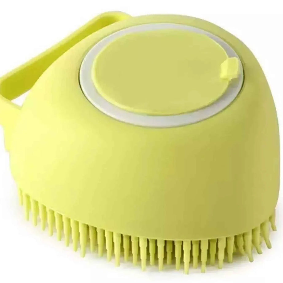 Pet Bath Brush - Cute Cartoon Silicone