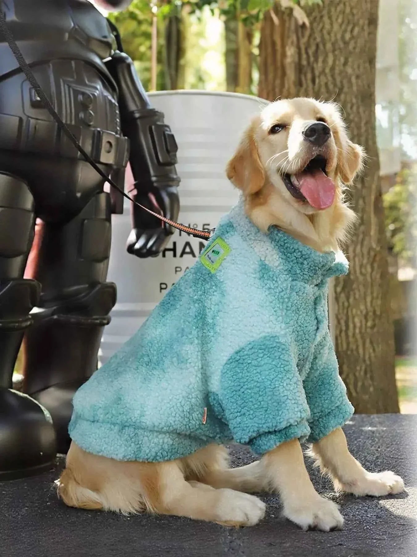 Warm Fleece Pet Sweater - Large Breed Outerwear