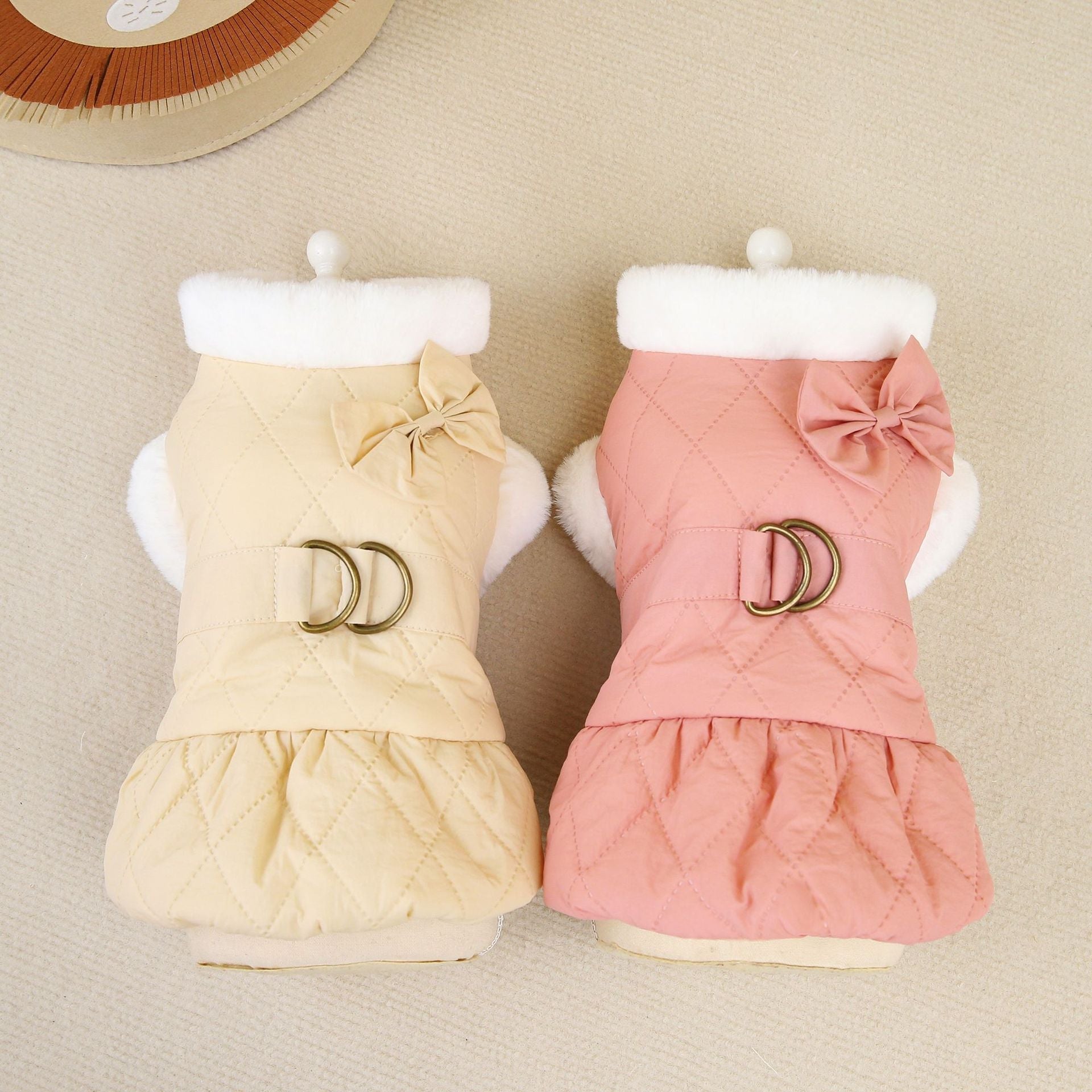 Butterfly Dreams Dress - Small Dog Cotton-Padded Outfit