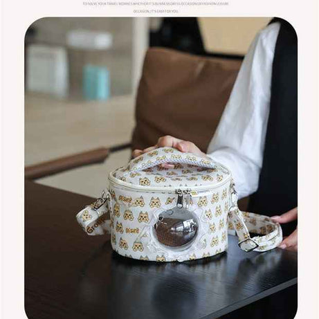Small Pet Carrier Bag Ventilated - Guinea Pig Hamster Travel