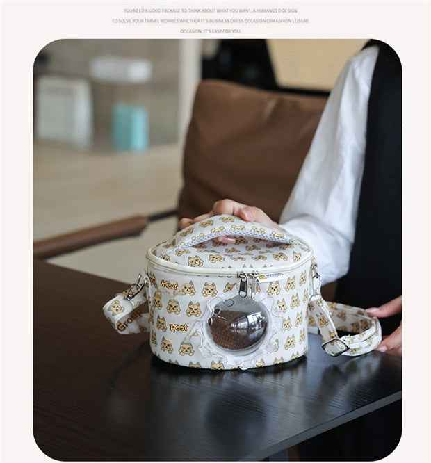 Small Pet Carrier Bag Ventilated - Guinea Pig Hamster Travel