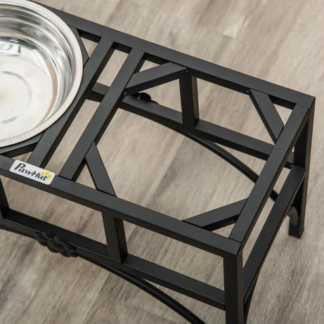 Elevated Dog Bowls - Stainless Steel Raised Feeding Station