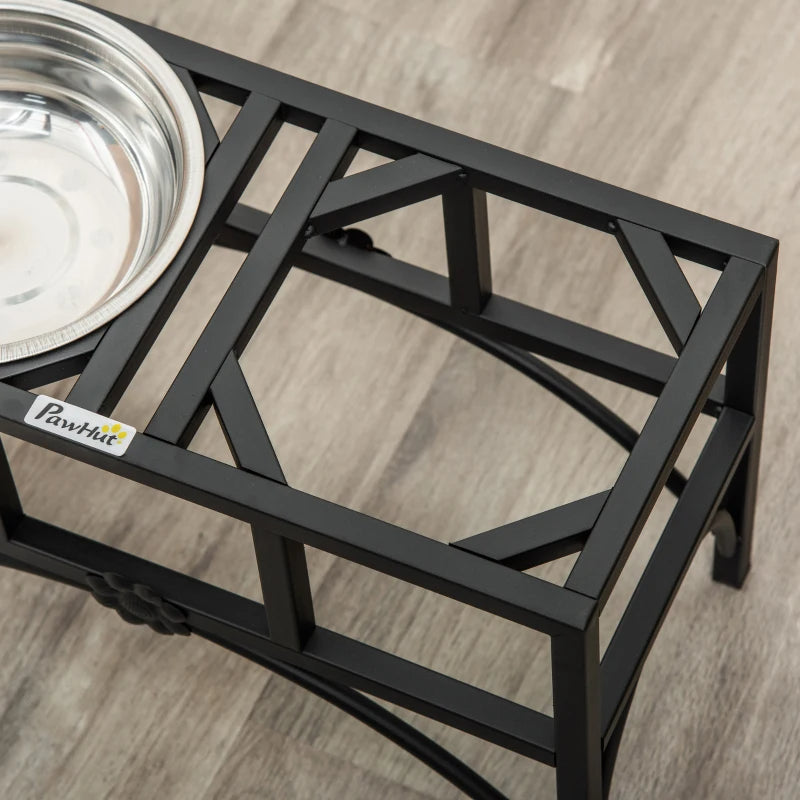Elevated Dog Bowls - Stainless Steel Raised Feeding Station