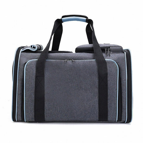 Foldable Pet Carrier Bag - Car Seat Travel Bag for Cats and Small Dogs
