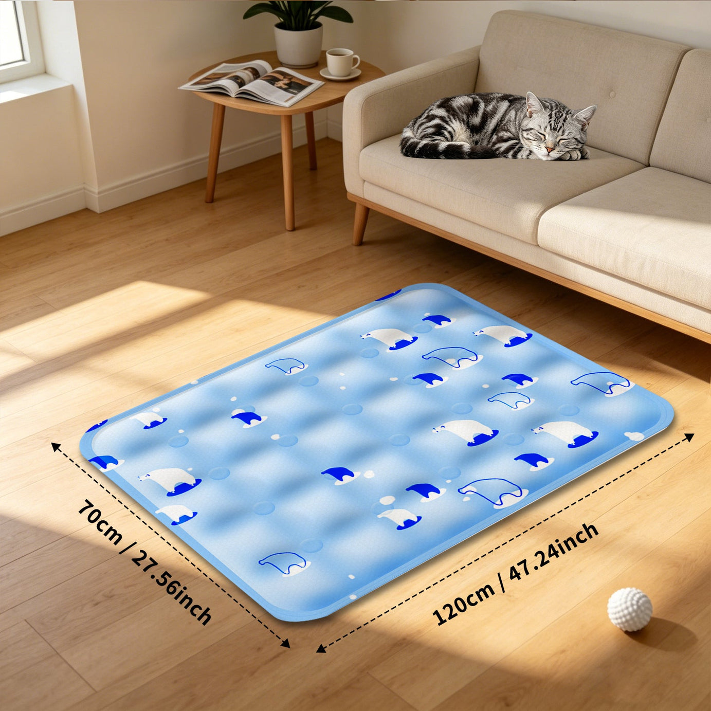 Pet Cooling Mat - Various Fun Designs