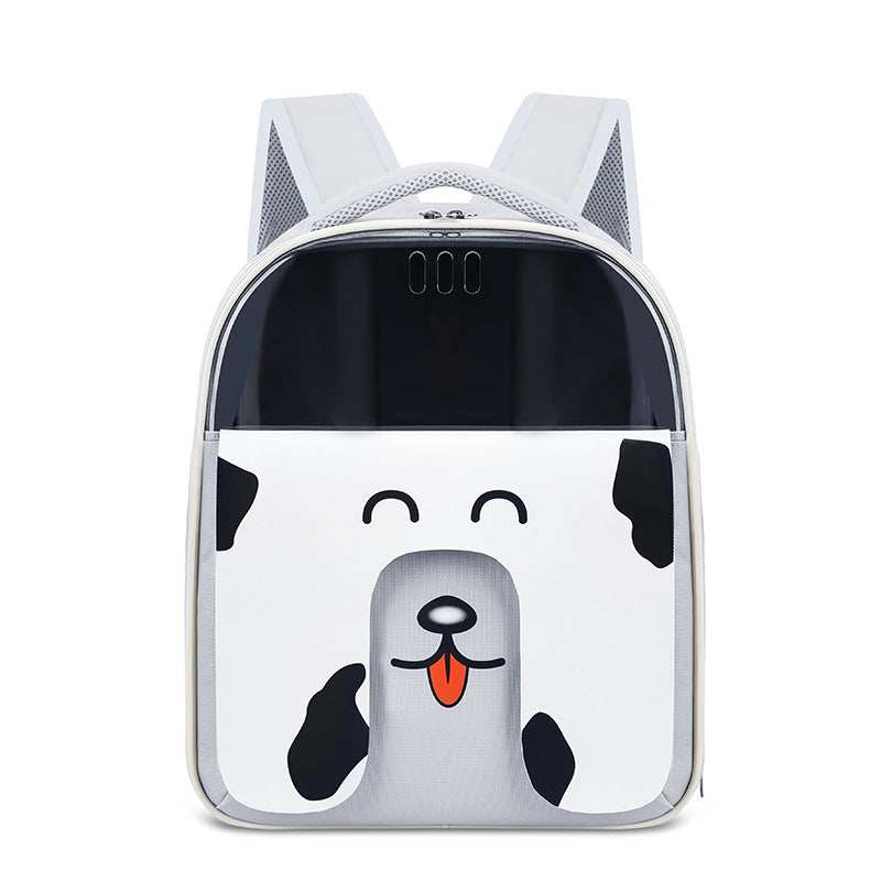Large Capacity Backpack Portable Pet Bag Outdoor Travel