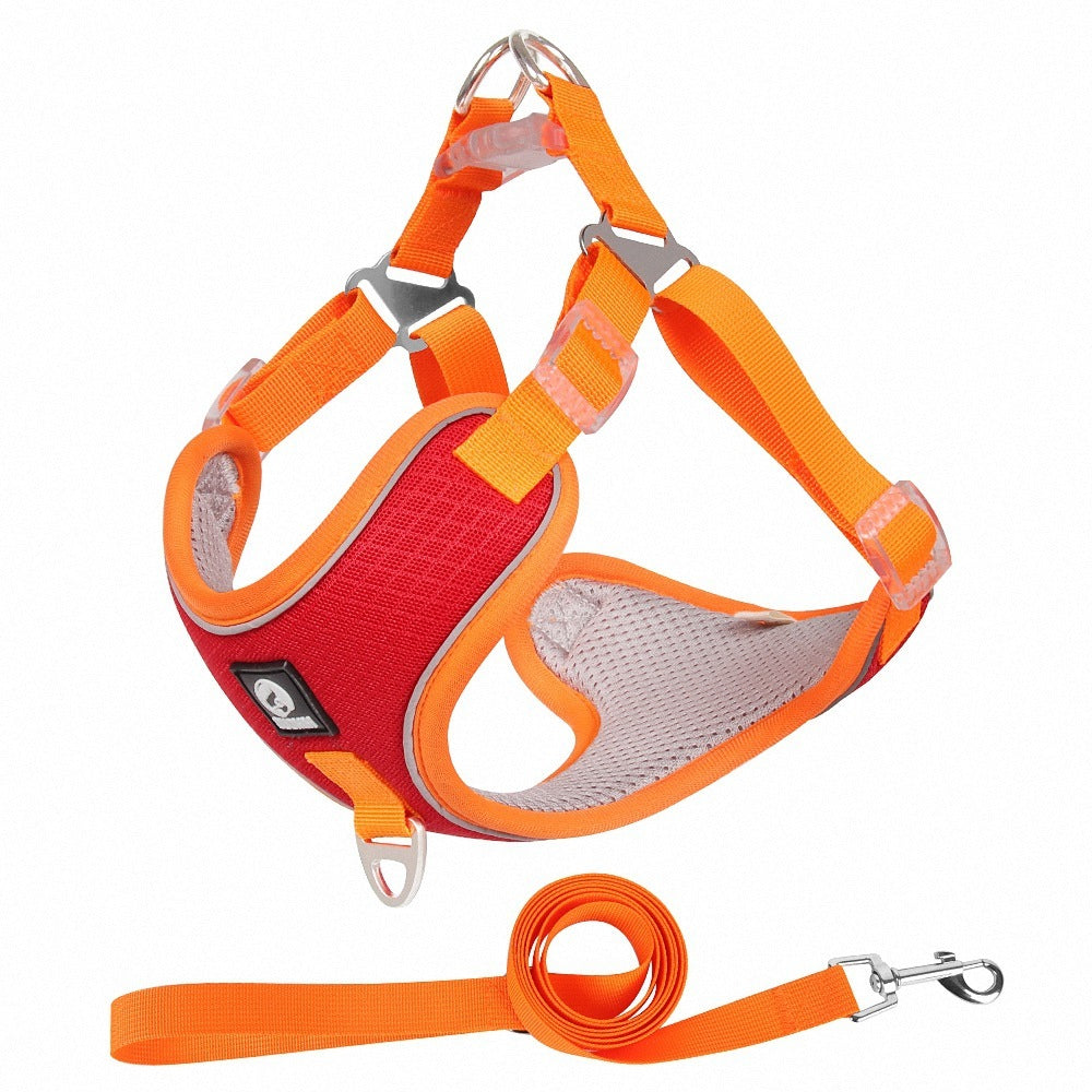 Reflective Mesh Harness - Breathable Dog Safety Vest