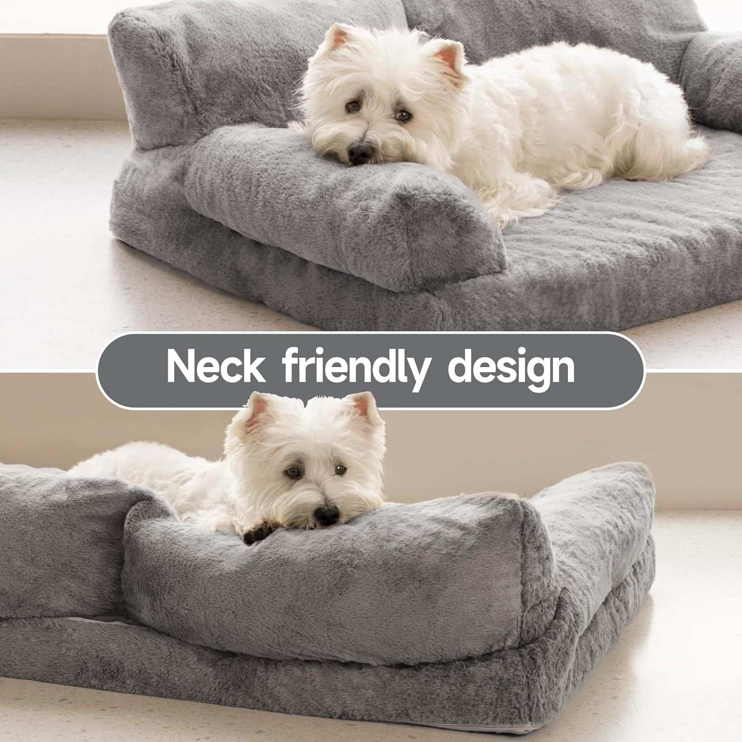Orthopedic Dog Bed For Medium Dogs - Waterproof Pet Sofa