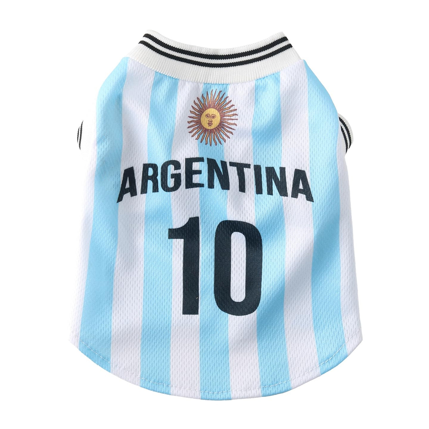 Soccer Pet Dog Jersey - Summer Cooling Mesh Fabric