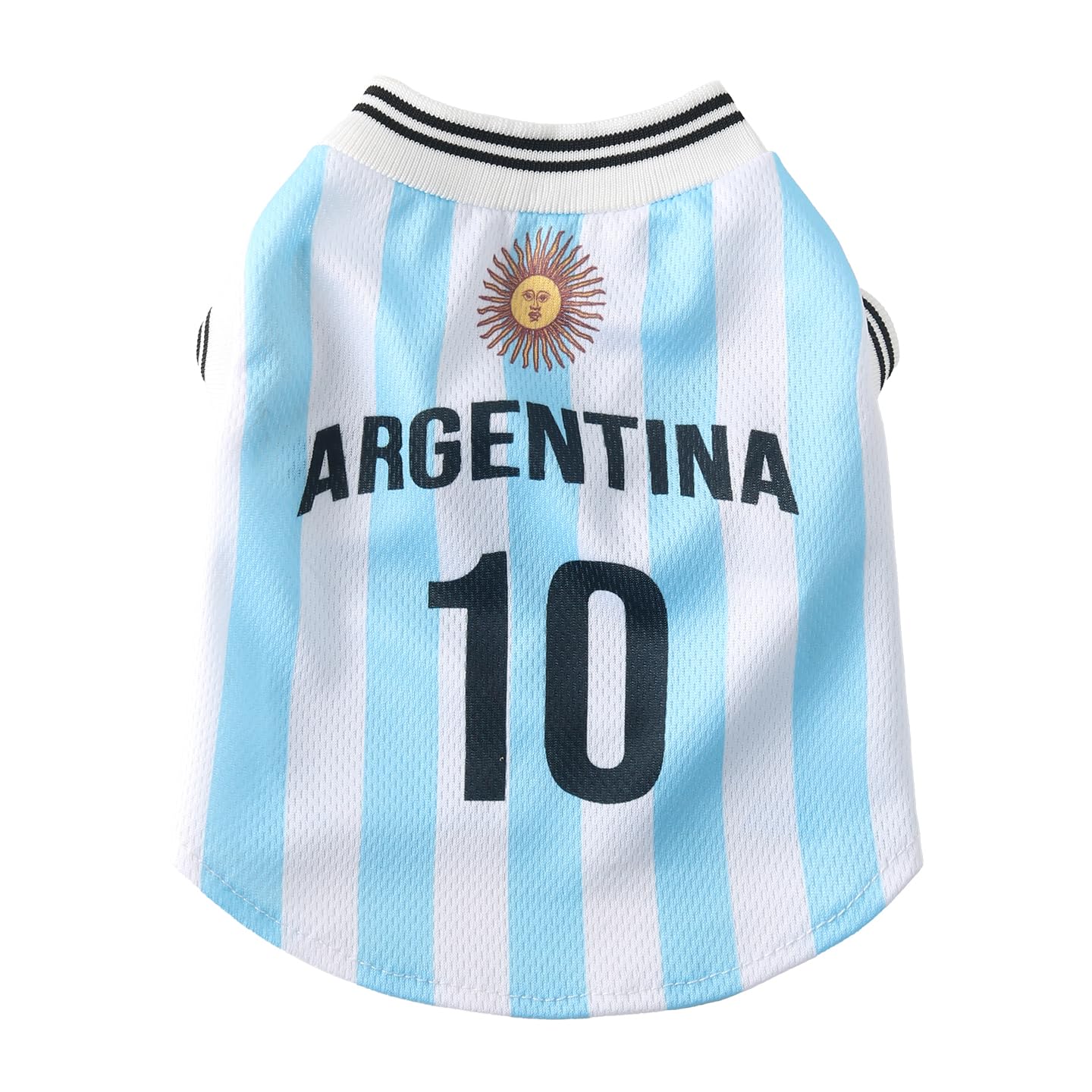 Soccer Pet Dog Jersey - Summer Cooling Mesh Fabric