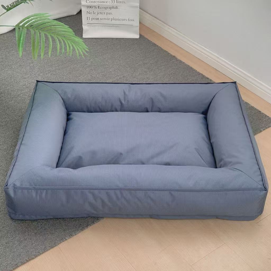 Orthopedic Support Dog Bed - Full Surround Bolster Ground Mat