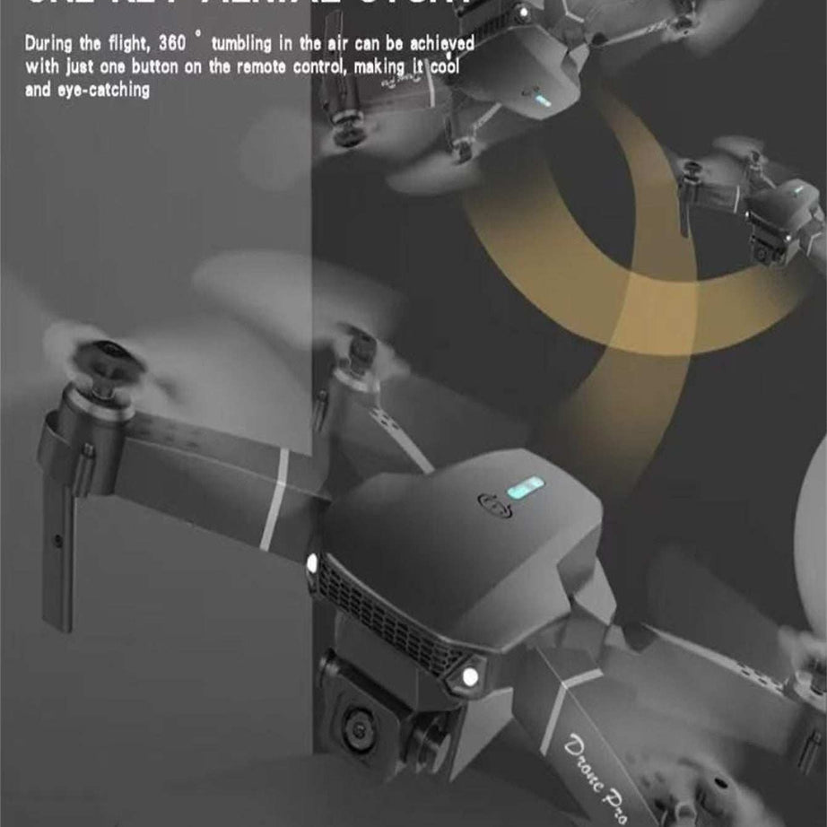 E88 Smart Pet Photography Drone - Foldable RC Camera Drone