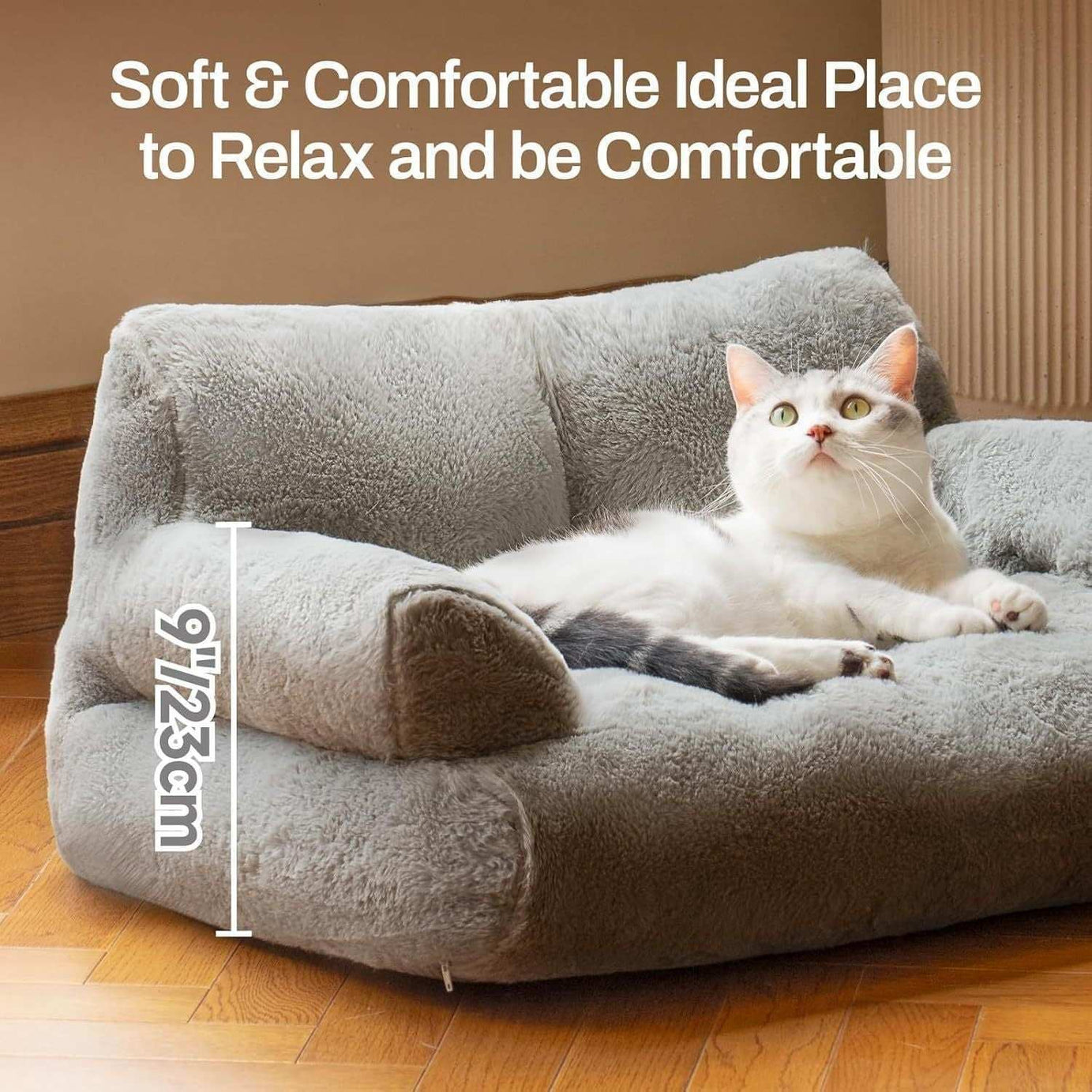 Pet Mini Sofa for Cats and Dogs - Luxury Couch Bed