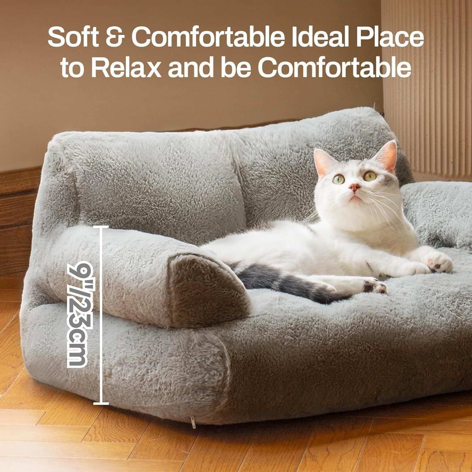 Pet Mini Sofa for Cats and Dogs - Luxury Couch Bed