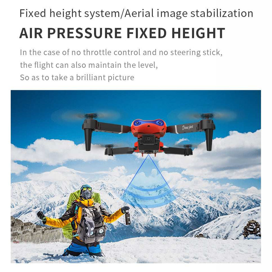 E99 Smart Pet Photography Drone - Foldable RC Camera with Real-Time Video
