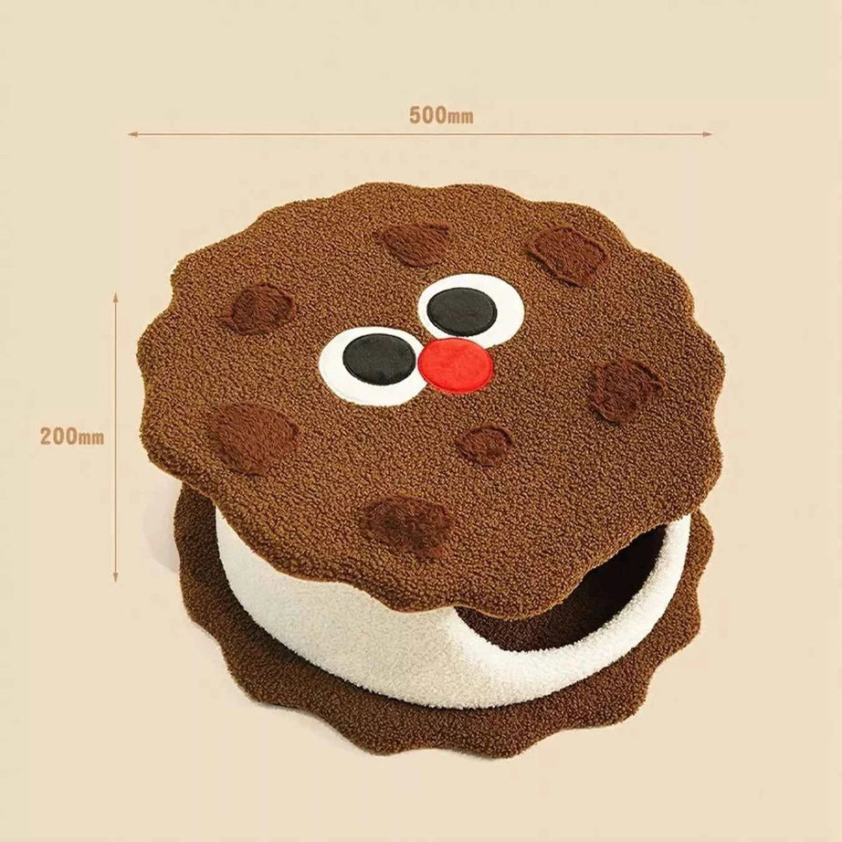 Biscuit Style Pet Nest - Removable Top Section