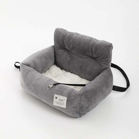 Soft Plush Nest Pet Bed Car Seat - Secure Your Pet