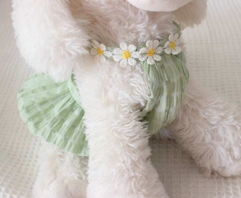 Summer Thin Breathable Pet Skirt Dress - Small to X-Large