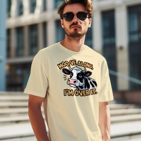 Funny Cow Moo-ve Along - Gildan G500 T-Shirt