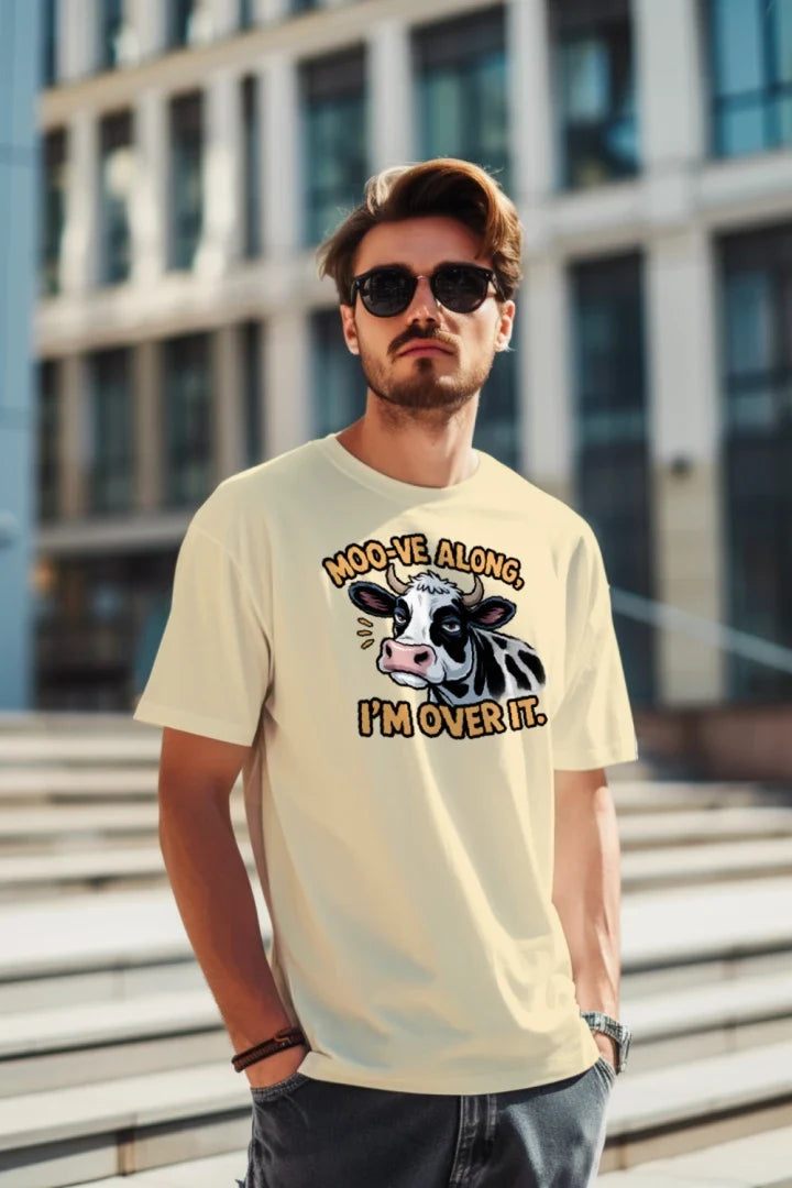 Funny Cow Moo-ve Along - Gildan G500 T-Shirt