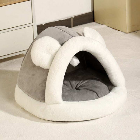 Pet Tent Cave Bed For Cats Small Dogs - Comfortable Pet Sleeping Bed