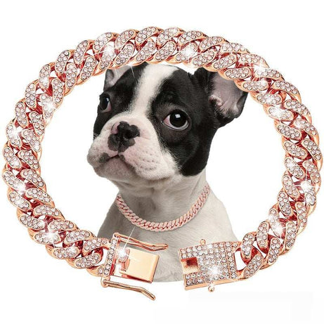 Stylish Cuban Link Chain for Small, Medium, and Large Dogs and Cats