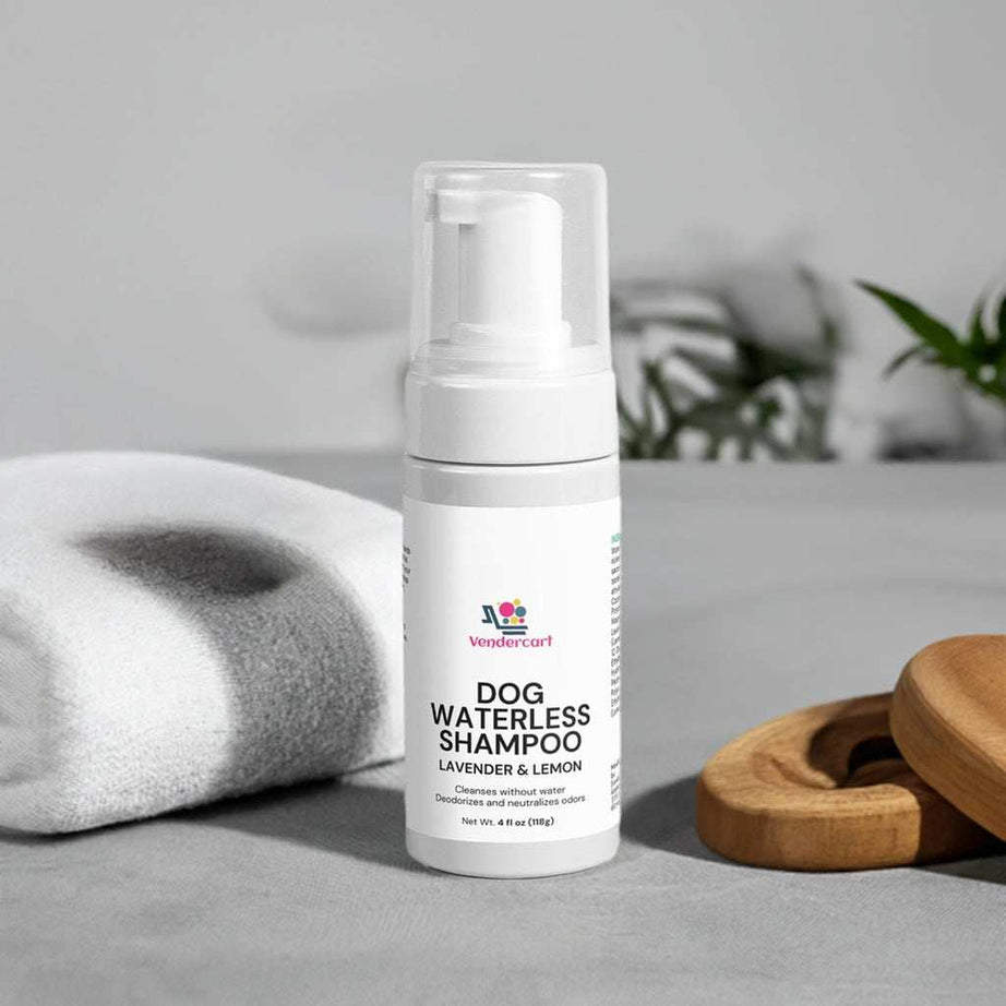 Easy Clean Coat Formula Dog Waterless No Rinse Shampoo For Pets