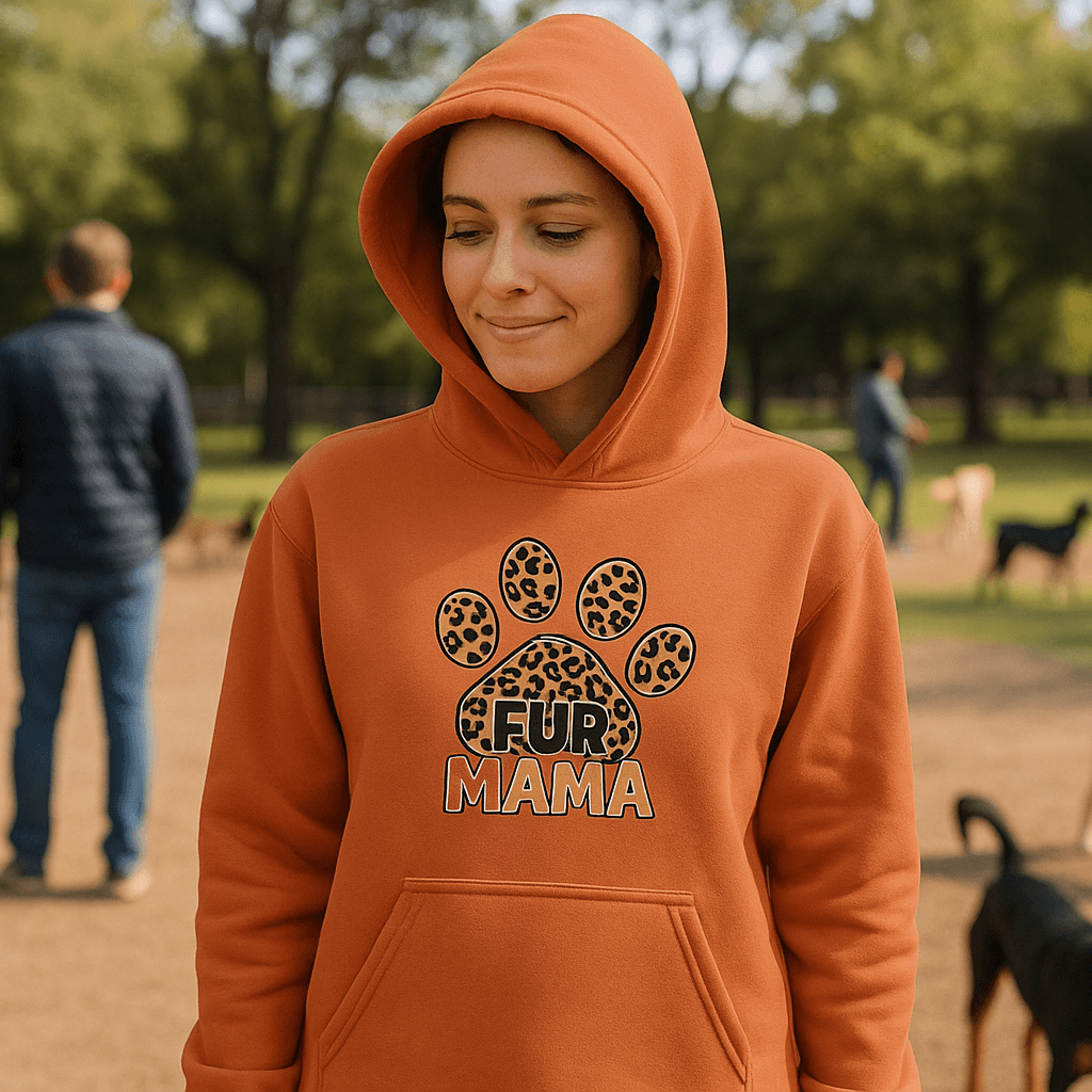 Fur Mama Hoodie Sweatshirt - Pet Lover Style