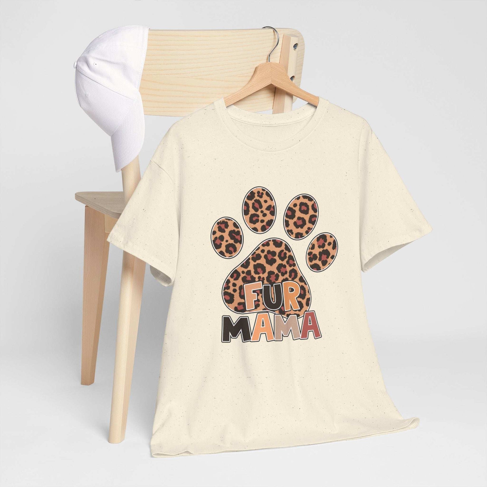 Fur Mama Pet Lover Tee - Heavy Cotton T-Shirt