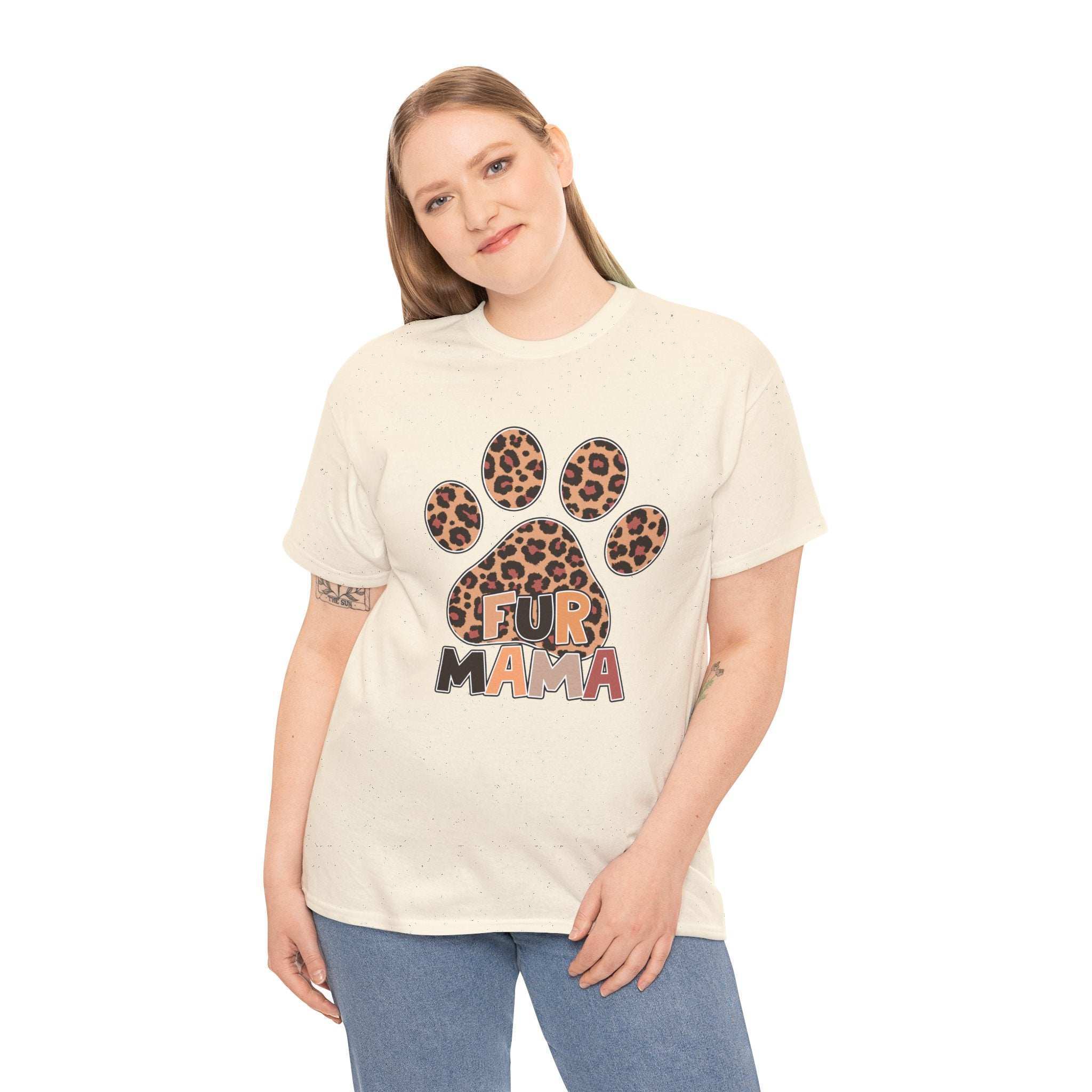 Fur Mama Pet Lover Tee - Heavy Cotton T-Shirt